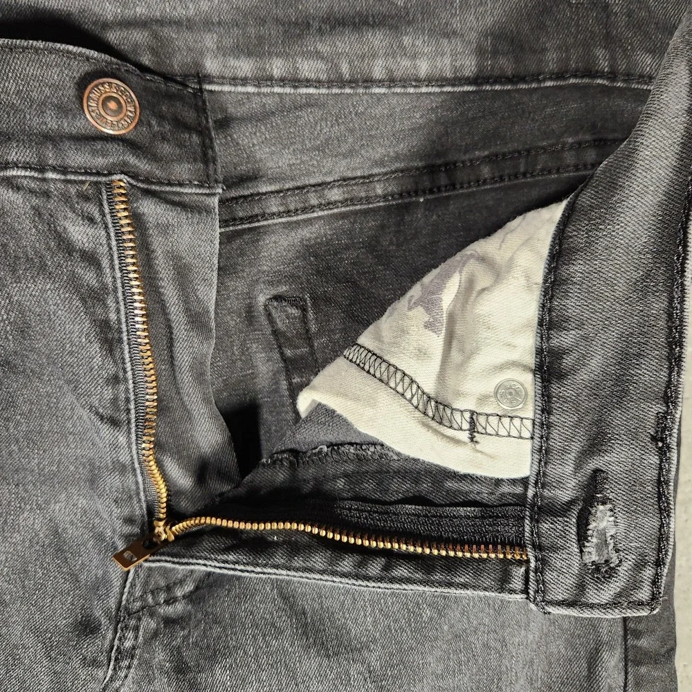 Levi's 505 Jeans Men's 30X30‎ (Tag 29X30) Black Y2K 90s Straight